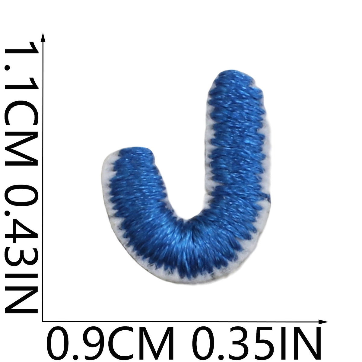 Mini Colorful Embroidered Letter Patches – 1.2cm  Copy Title