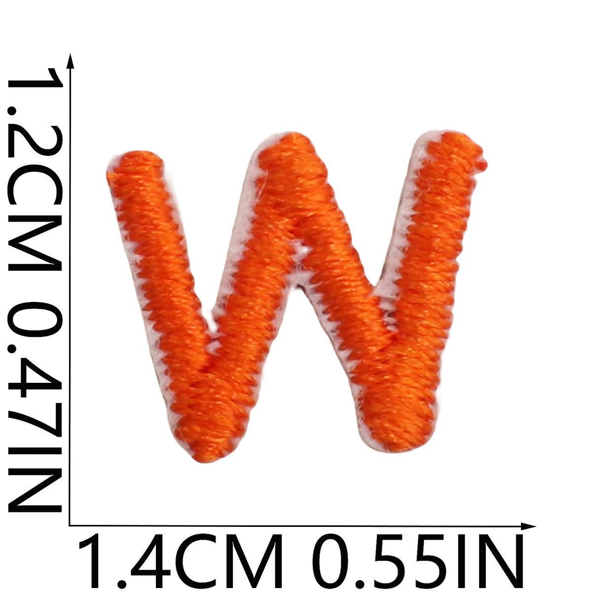 Mini Colorful Embroidered Letter Patches – 1.2cm  Copy Title
