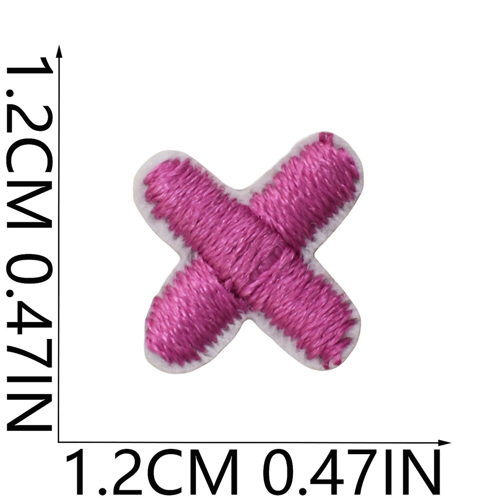 Mini Colorful Embroidered Letter Patches – 1.2cm  Copy Title