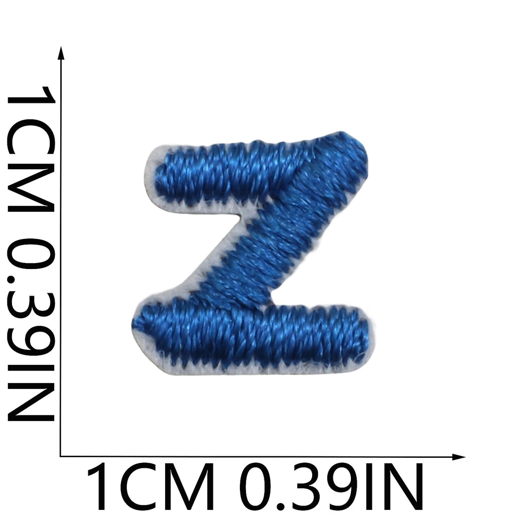 Mini Colorful Embroidered Letter Patches – 1.2cm  Copy Title